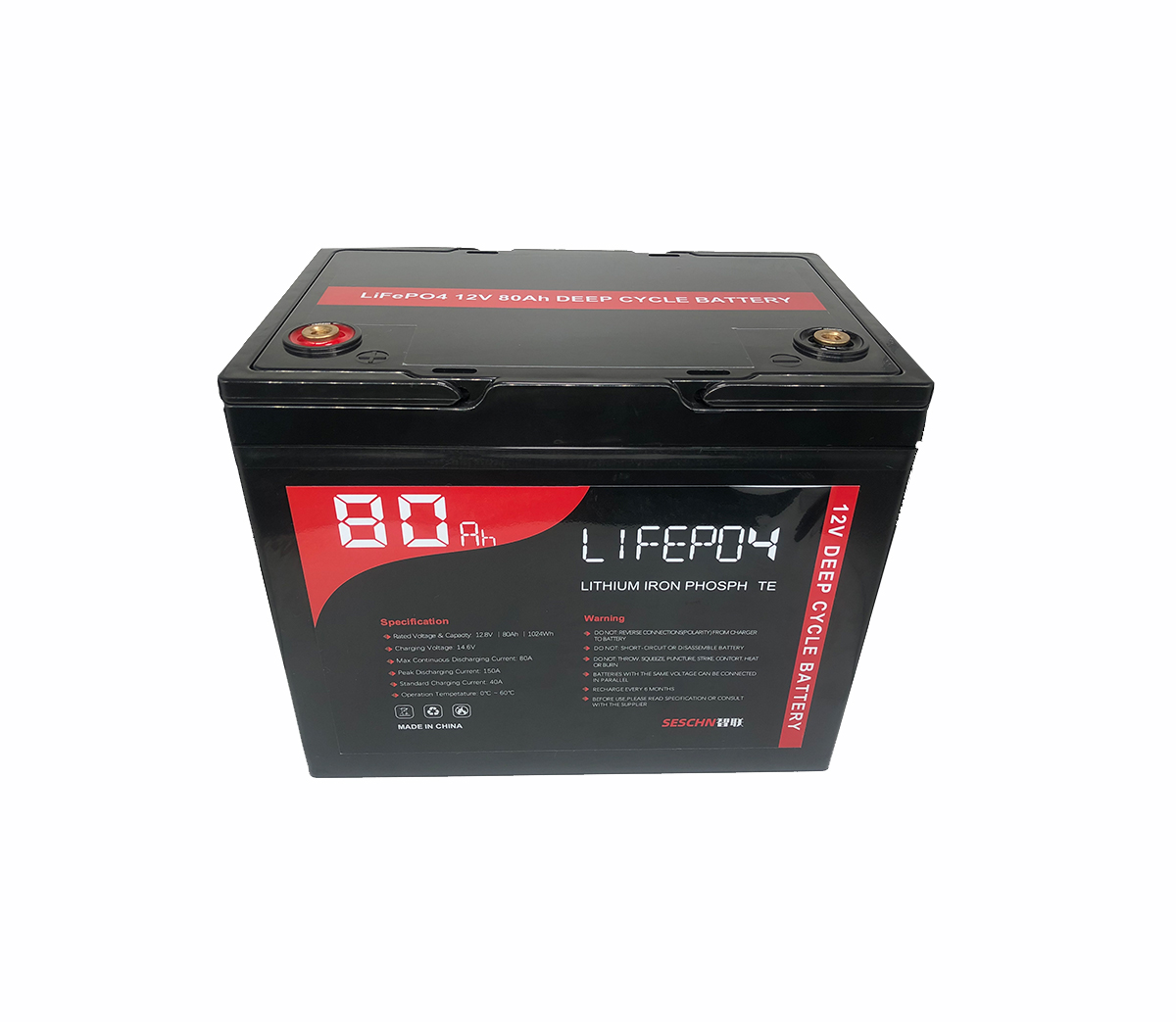 12V 45Ah Standard Deep Cycle L