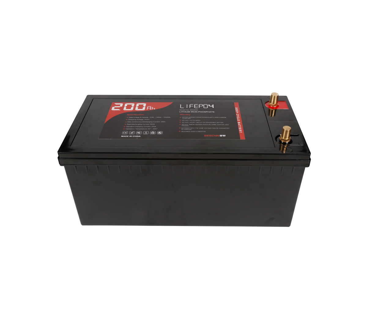 12V 200Ah Standard Deep Cycle 