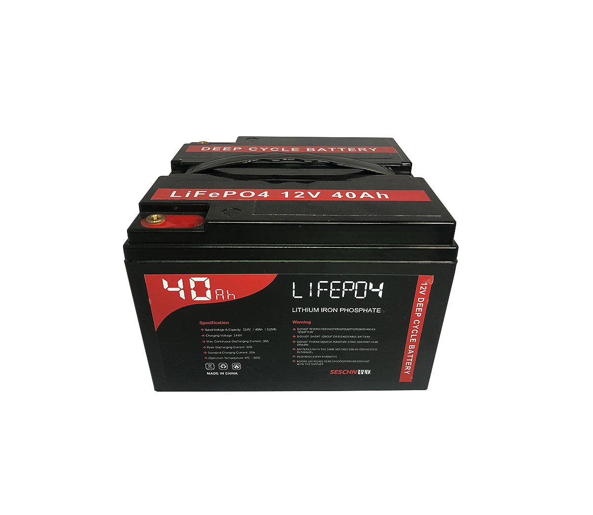 12V 40Ah -40℃ Low Temp. LiFePO