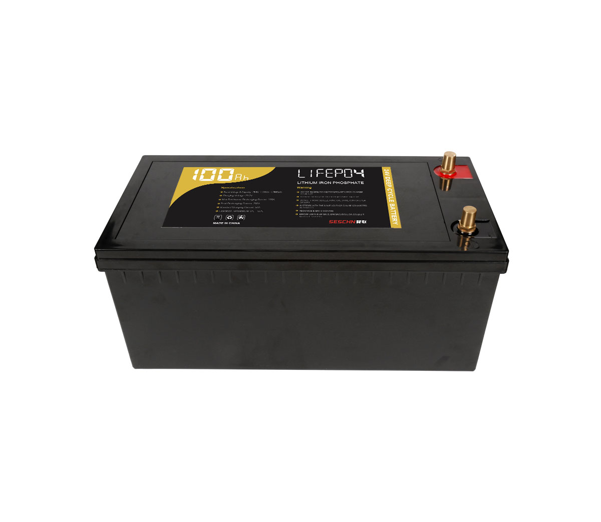 LFP24V100Ah Automotive Starting@CCA 1000A For Lead-Acid Replacement