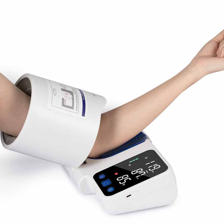 Portable Arm Style Electronic Medical Smart Bp Machine Automatic Aneroid Sphygmomanometer Blood Pres