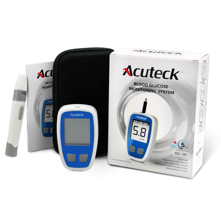 Acuteck EG-101 Glucosemeter Household Medical Devices Blood Sugar Diabetes Glucose Meter Tester Gluc