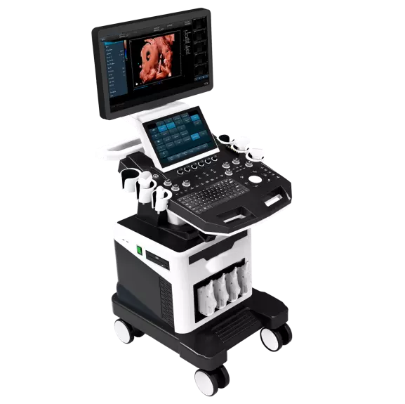 Color Doppler Trolley Ultrasound Machine 4d Ultrasound Scanner Medical Instrument 3D 4D 5D Trolley U