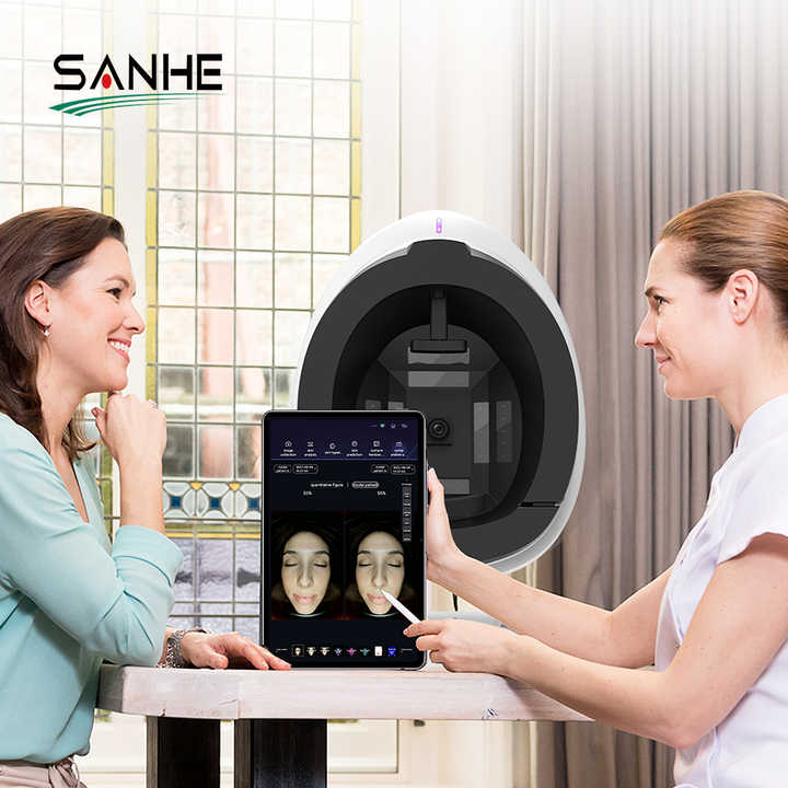 Trending Digital Skin Scanner 3D Analyzer Portable Skin Analysis Machine
