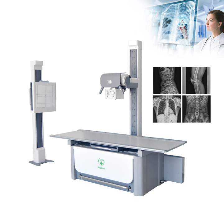 Factory Price 630mA Medical DR Xray Equipment Digital Radiography System 50KW X-ray Machine