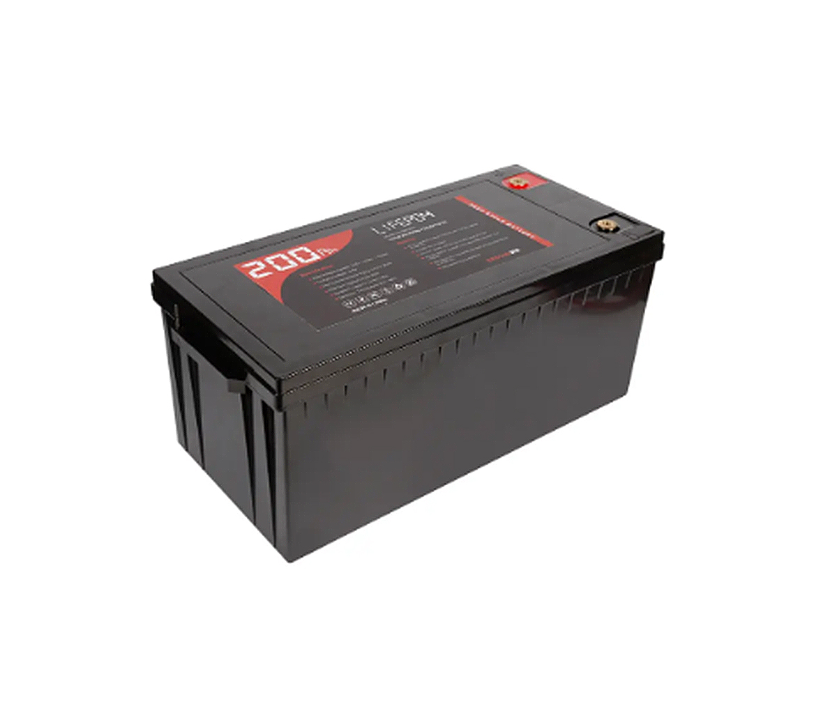 12V 200Ah Lithium Ion Battery LiFePO4 Deep Cycle Camping RV Solar  
